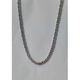 Ezüst színű nyaklánc 50cm 4mm 