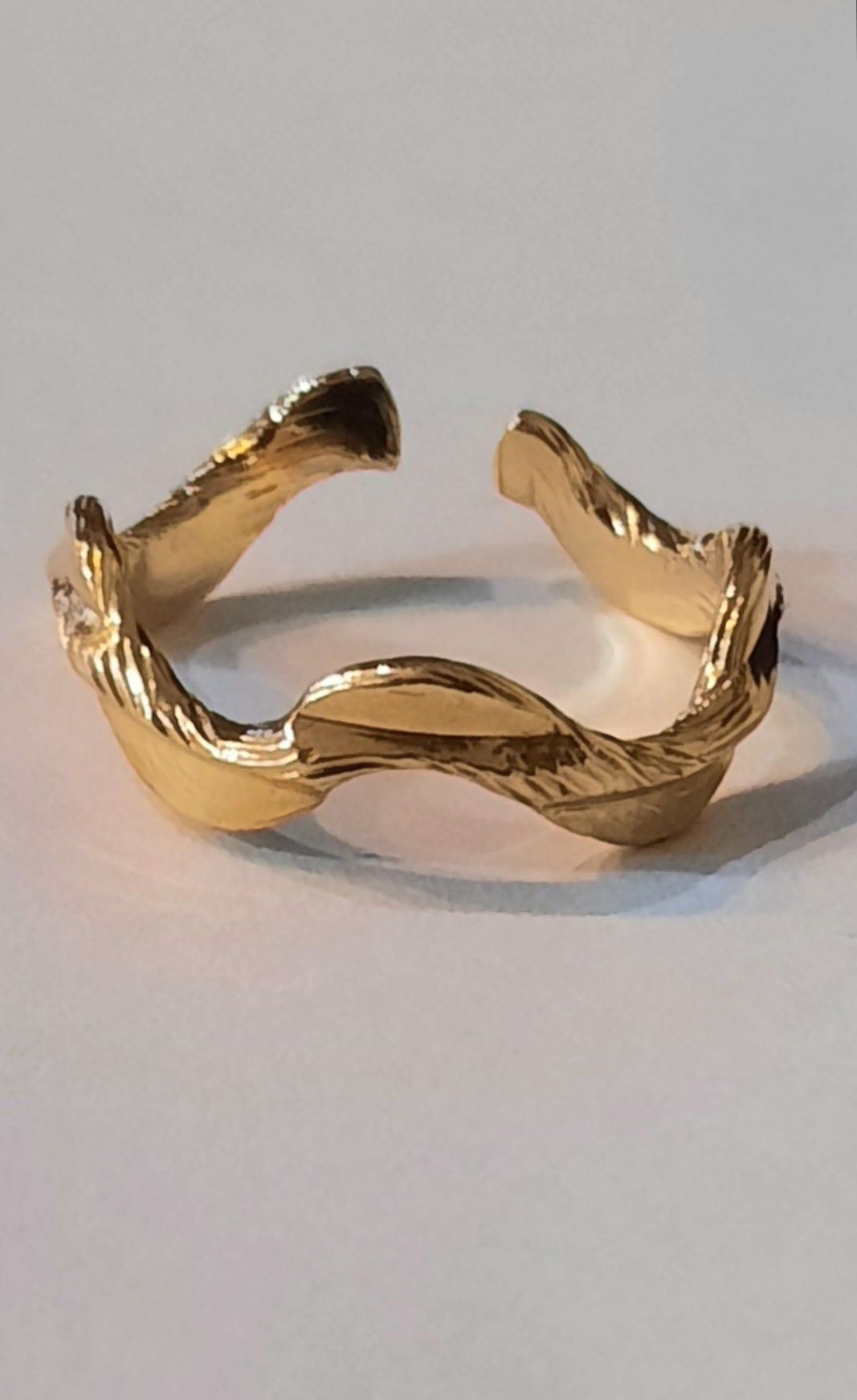 18K aranyszínű állítható gyűrű