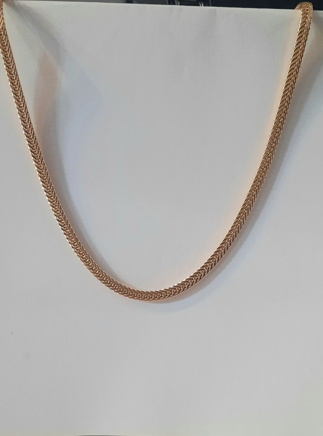 Gold Filled nyaklánc 55cm hosszú 5mm széles 
